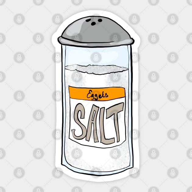 Salt Shaker Sticker by VictoriaLehnard